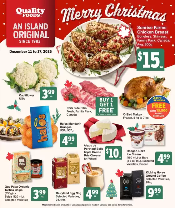 Quality Foods catalogue in Quebec | Merry Christmas | 2025-12-11T00:00:00.000Z - 2025-12-17T00:00:00.000Z