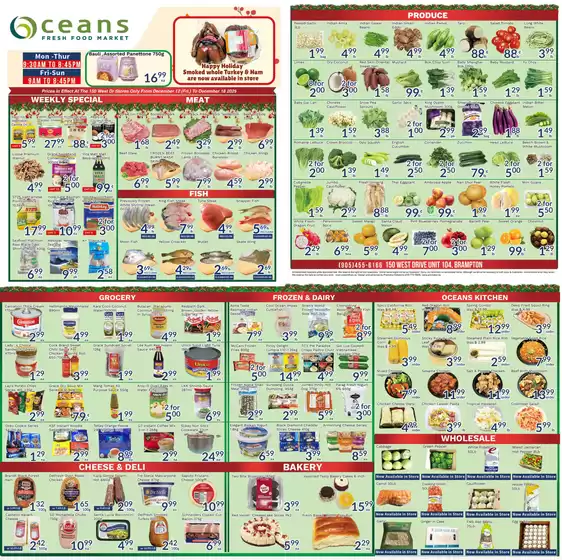 Oceans Fresh Food Market catalogue in Kanata | Enjoy Special deals everyday | 2025-12-12T00:00:00.000Z - 2025-12-18T00:00:00.000Z