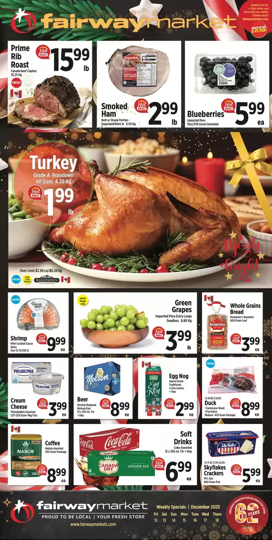 Fairway Market catalogue in Golden | Weekly Flyer | 2025-12-12T00:00:00.000Z - 2025-12-18T00:00:00.000Z