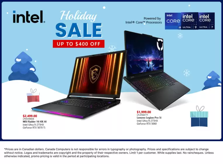 Canada Computers catalogue in Borden-Carleton | Holiday sale  | 2025-12-12T00:00:00.000Z - 2025-12-18T00:00:00.000Z