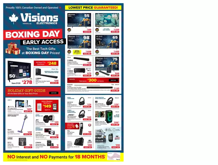 Visions Electronics catalogue in Borden-Carleton | Flyer | 2025-12-12T00:00:00.000Z - 2025-12-18T00:00:00.000Z