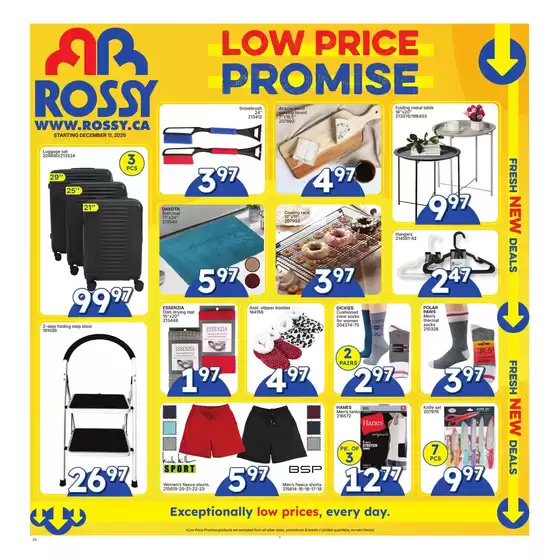Rossy catalogue in Gatineau | Top deals and discounts | 2025-12-11T00:00:00.000Z - 2026-01-28T00:00:00.000Z