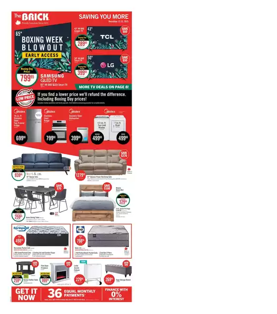 The Brick catalogue in Airdrie | Weekly Flyer | 2025-12-12T00:00:00.000Z - 2025-12-22T00:00:00.000Z