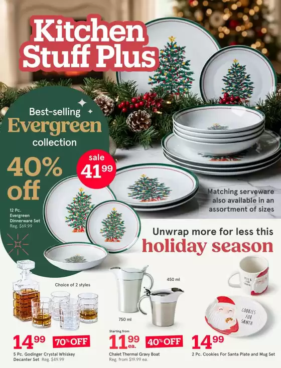 Kitchen Stuff Plus catalogue in Laval | Kitchen Stuff Plus weeky flyer | 2025-12-15T00:00:00.000Z - 2025-12-23T00:00:00.000Z