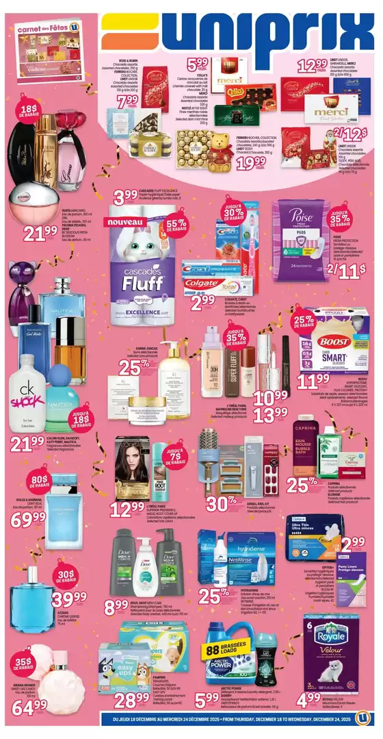 Uniprix catalogue in Leduc | Uniprix Weekly ad | 2025-12-18T00:00:00.000Z - 2025-12-24T00:00:00.000Z