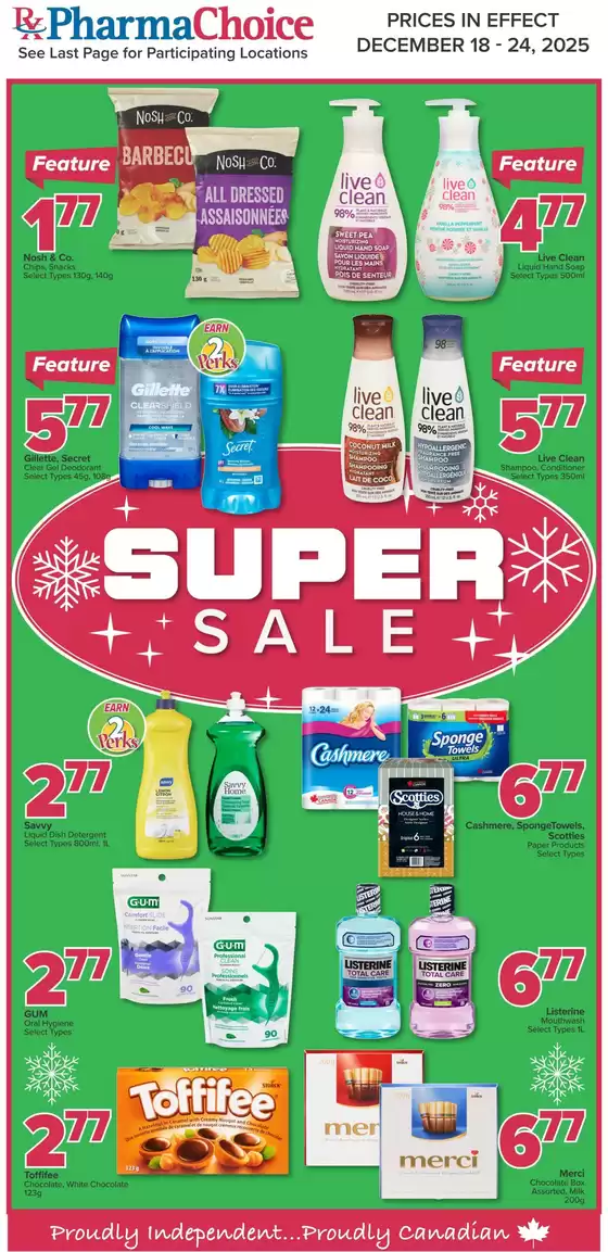 PharmaChoice catalogue in Leduc | PharmaChoice Weekly ad | 2025-12-18T00:00:00.000Z - 2025-12-24T00:00:00.000Z
