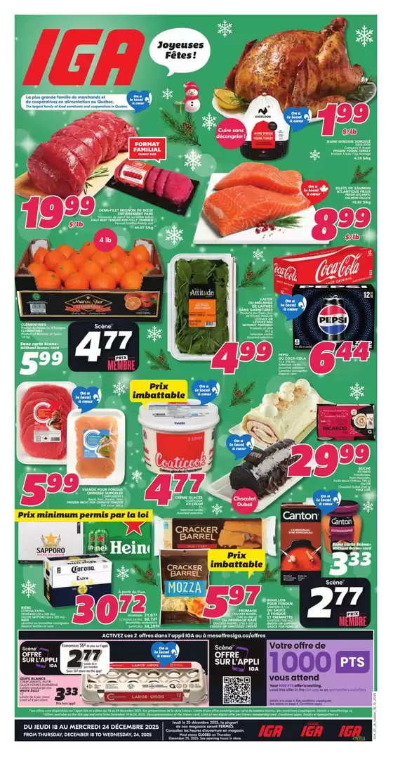IGA Extra catalogue in Cornwall | Wide range of offers | 2025-12-18T00:00:00.000Z - 2025-12-24T00:00:00.000Z