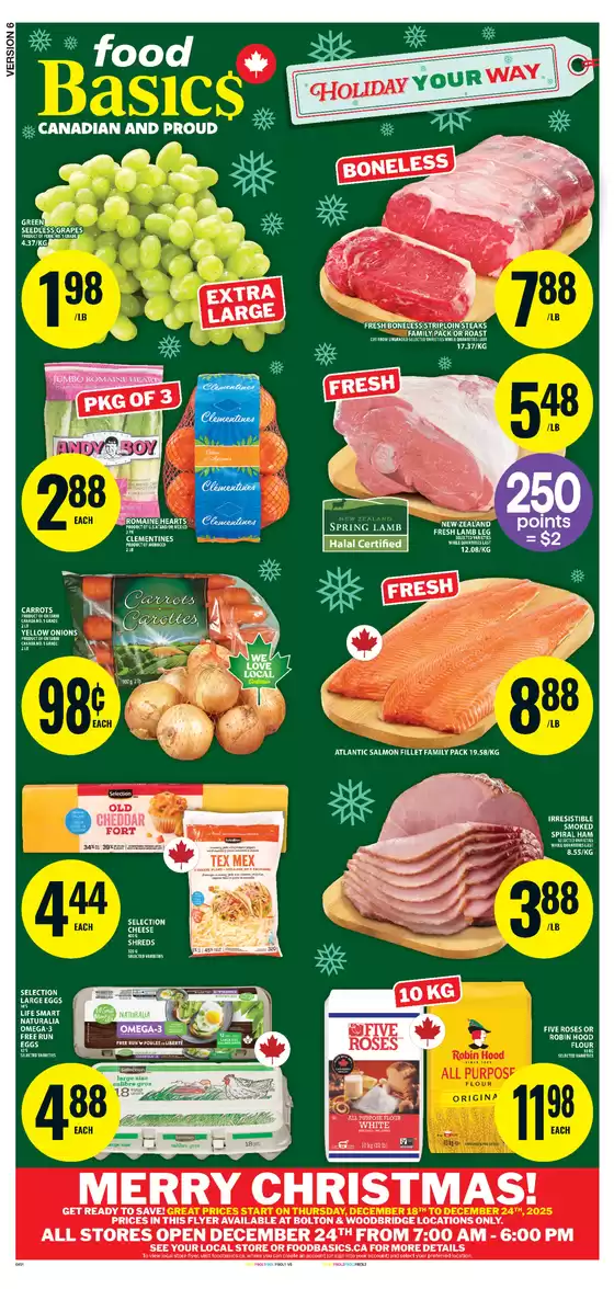 Food Basics catalogue in Cornwall | Great offer for bargain hunters | 2025-12-18T00:00:00.000Z - 2025-12-24T00:00:00.000Z