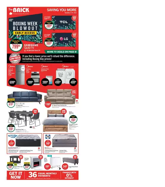 The Brick catalogue in Milton | Discounts and promotions | 2025-12-12T00:00:00.000Z - 2025-12-22T00:00:00.000Z