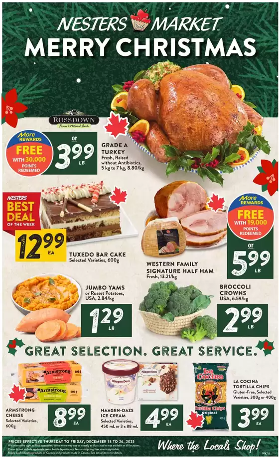 Nesters Market catalogue in Guelph | Weekly flyer | 2025-12-18T00:00:00.000Z - 2025-12-26T00:00:00.000Z