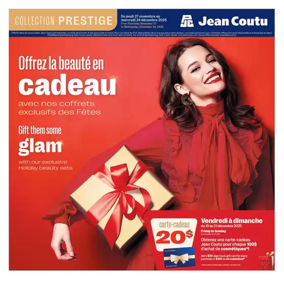 Jean Coutu catalogue in Rosthern | Our best bargains | 2025-12-04T00:00:00.000Z - 2025-12-24T00:00:00.000Z