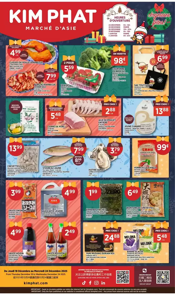 Kim Phat catalogue in Saint-Lazare | Kim Phat flyer | 2025-12-18T00:00:00.000Z - 2025-12-24T00:00:00.000Z