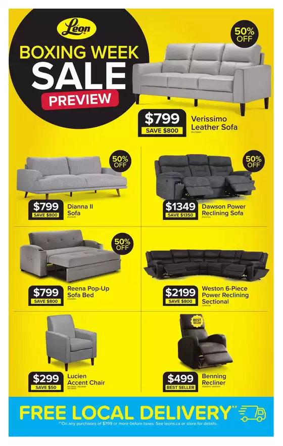 Leon's catalogue in Brampton | Current deals and offers | 2025-12-18T00:00:00.000Z - 2025-12-24T00:00:00.000Z