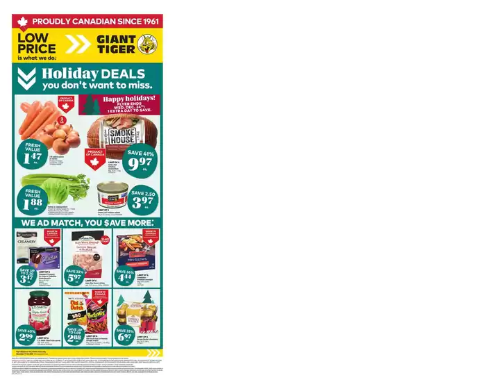 Giant Tiger catalogue in Oakville | Discover attractive offers | 2025-12-17T00:00:00.000Z - 2025-12-24T00:00:00.000Z
