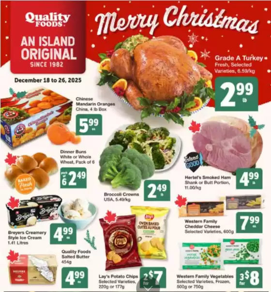 Quality Foods catalogue in Richelieu | Weekly flyer  | 2025-12-18T00:00:00.000Z - 2025-12-26T00:00:00.000Z