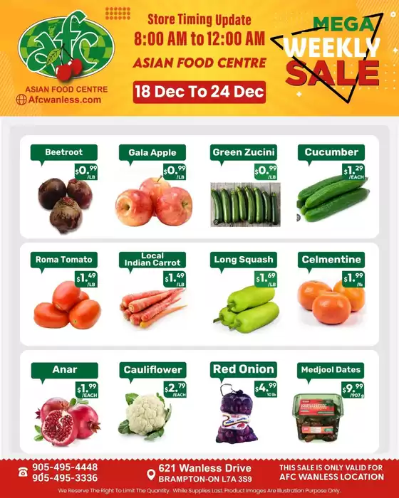 Asian Food Centre catalogue in North York | Mega weekly sale  | 2025-12-18T00:00:00.000Z - 2025-12-24T00:00:00.000Z