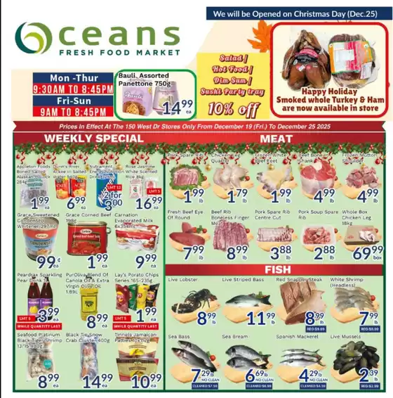 Oceans Fresh Food Market catalogue | Enjoy Special deals everyday | 2025-12-19T00:00:00.000Z - 2025-12-25T00:00:00.000Z