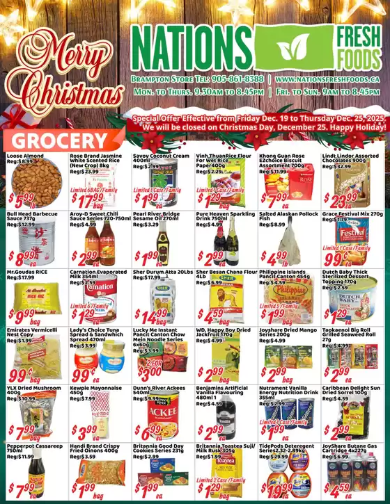 Nations Fresh Foods catalogue in Flin Flon MB | Merry Christmas & Happy Holidays! | 2025-12-19T00:00:00.000Z - 2025-12-25T00:00:00.000Z