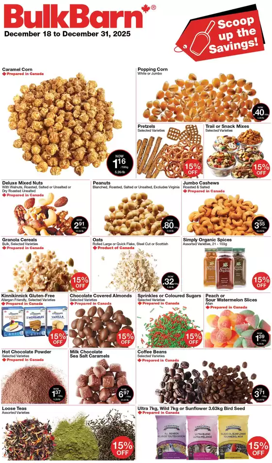 Bulk Barn catalogue in Rivière-du-Loup | Scoop up the Savings! | 2025-12-19T00:00:00.000Z - 2025-12-31T00:00:00.000Z