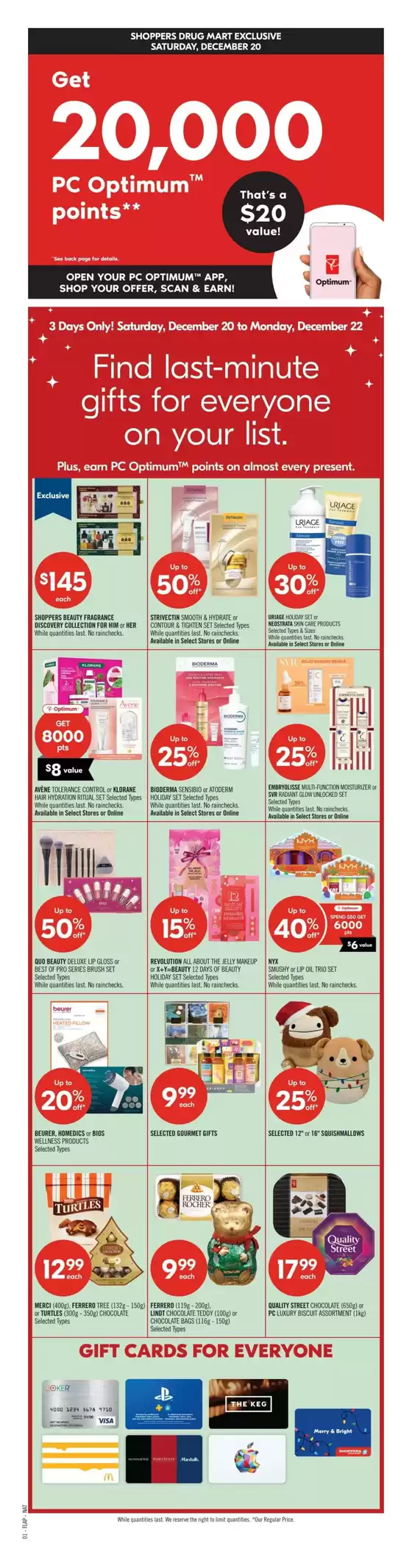 Shoppers Drug Mart catalogue in Pembroke | Special offers for you | 2025-12-20T00:00:00.000Z - 2025-12-22T00:00:00.000Z