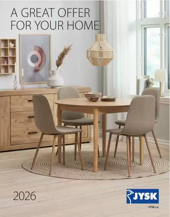 JYSK catalogue in Côte Saint-Luc | 2026 FURNITURE CATALOGUE | 2025-12-20T00:00:00.000Z - 2026-01-03T00:00:00.000Z