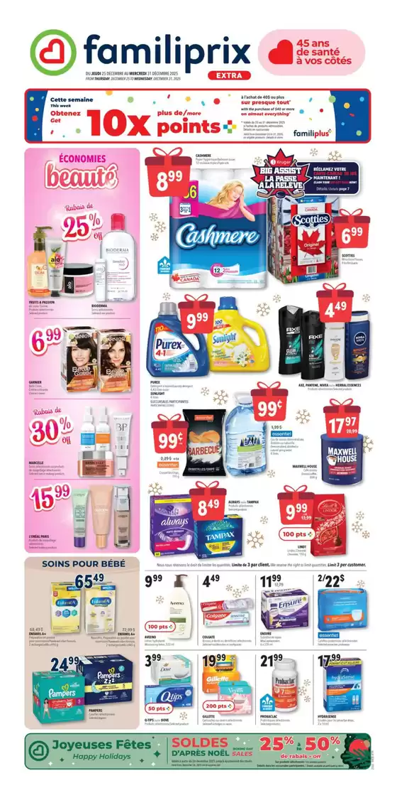 Familiprix catalogue in Richmond Hill | Discover attractive offers | 2025-12-25T00:00:00.000Z - 2025-12-31T00:00:00.000Z