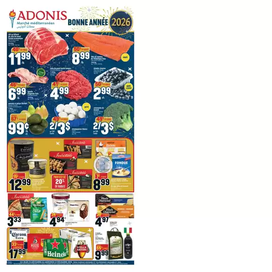 Marché Adonis catalogue in Mississauga | Current deals and offers | 2025-12-25T00:00:00.000Z - 2025-12-31T00:00:00.000Z