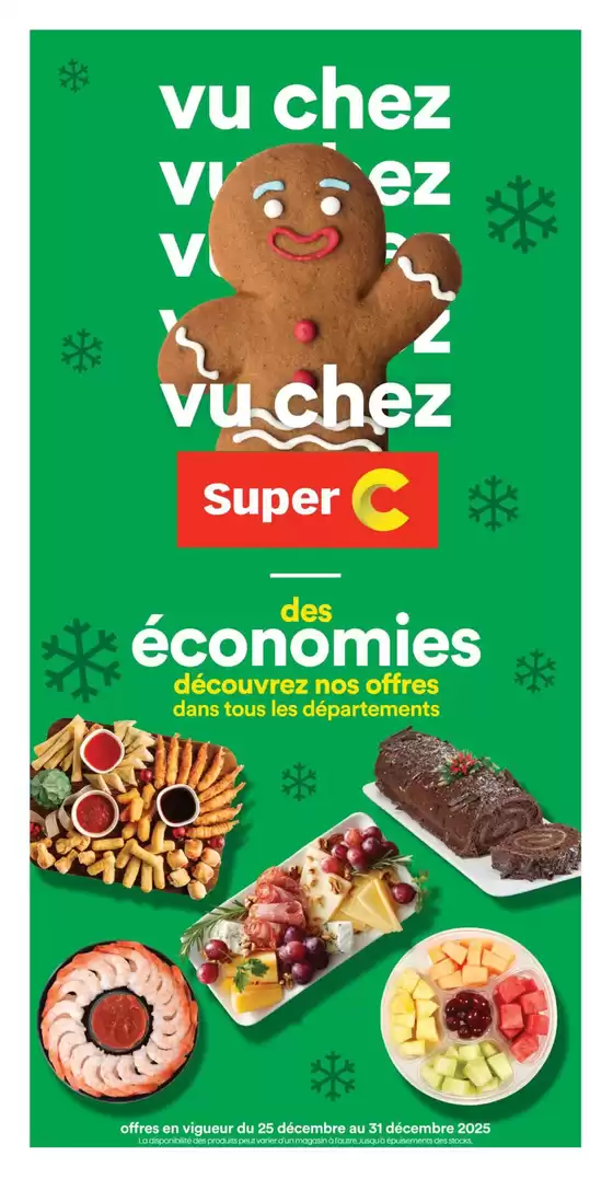 Super C catalogue in Sarnia | Circulaire | 2025-12-25T00:00:00.000Z - 2025-12-31T00:00:00.000Z