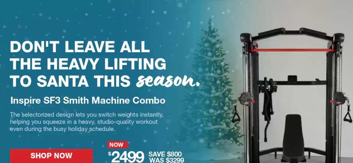 Flaman Fitness catalogue in Vaughan | Fit &festive sale  | 2025-12-23T00:00:00.000Z - 2025-12-31T00:00:00.000Z