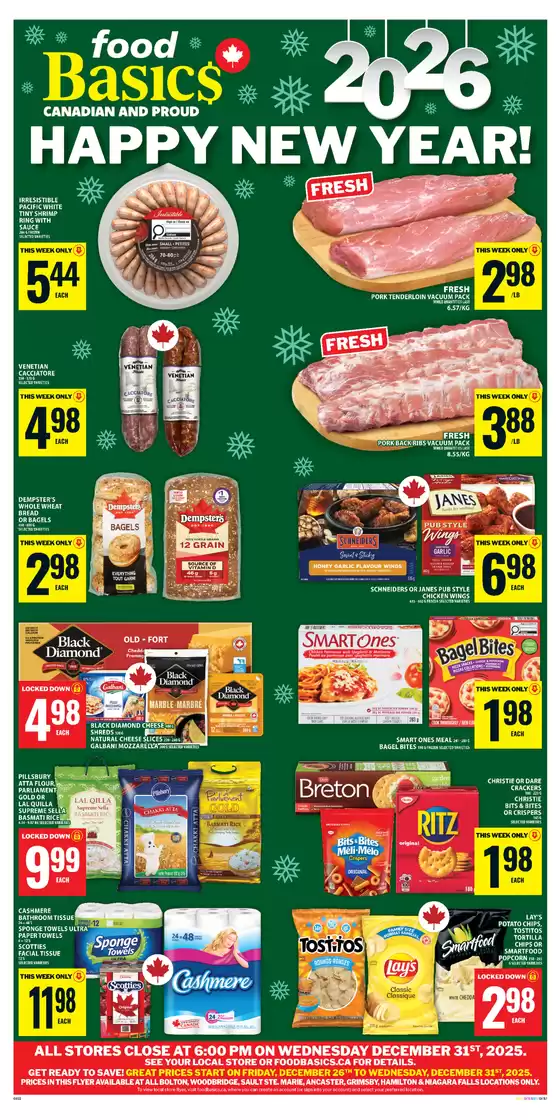 Food Basics catalogue in Moncton | Current special promotions | 2025-12-25T00:00:00.000Z - 2025-12-31T00:00:00.000Z