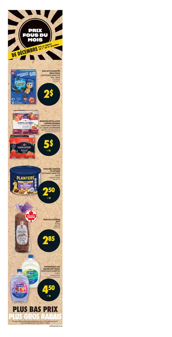 L'Intermarché catalogue in Moncton | Exclusive deals and bargains | 2025-12-25T00:00:00.000Z - 2025-12-31T00:00:00.000Z