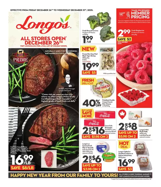 Longo's catalogue | Weekly Flyer | 2025-12-26T00:00:00.000Z - 2025-12-31T00:00:00.000Z