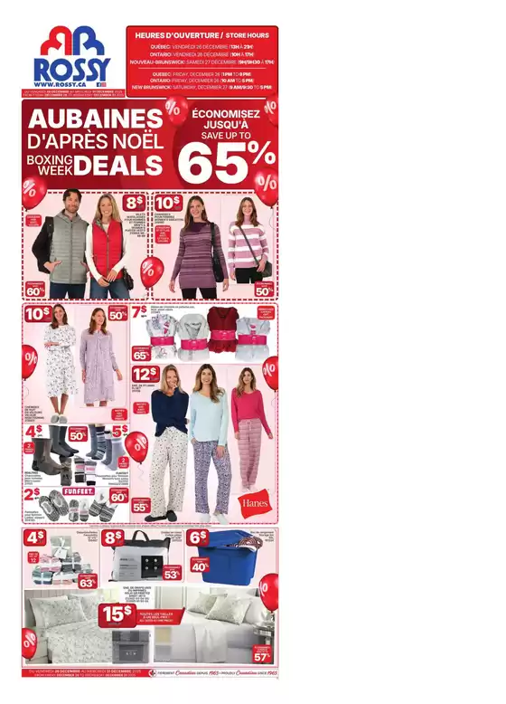Rossy catalogue | Great discounts on selected products | 2025-12-26T00:00:00.000Z - 2025-12-31T00:00:00.000Z
