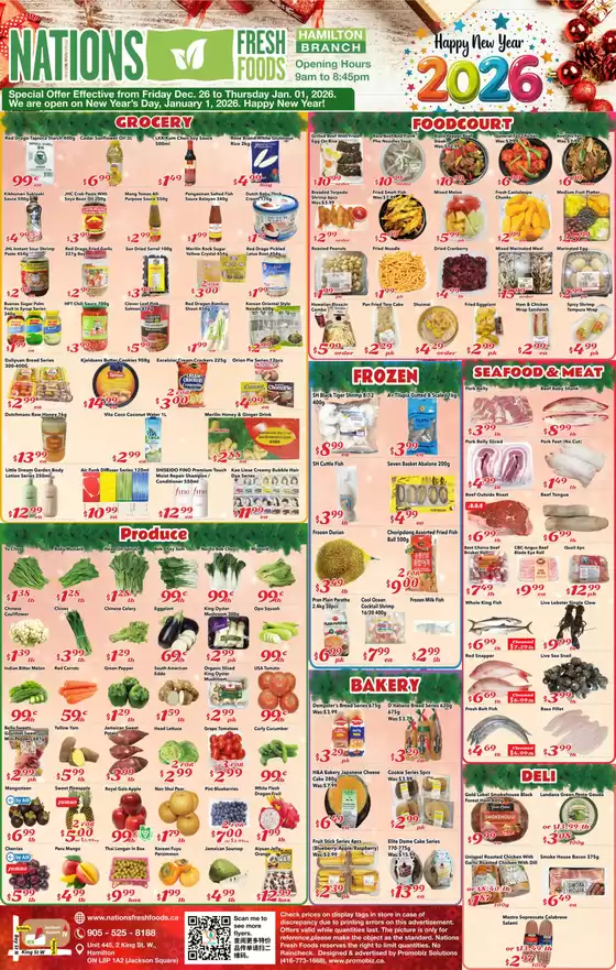 Nations Fresh Foods catalogue | Our weekly specials are here  | 2025-12-26T00:00:00.000Z - 2026-01-01T00:00:00.000Z