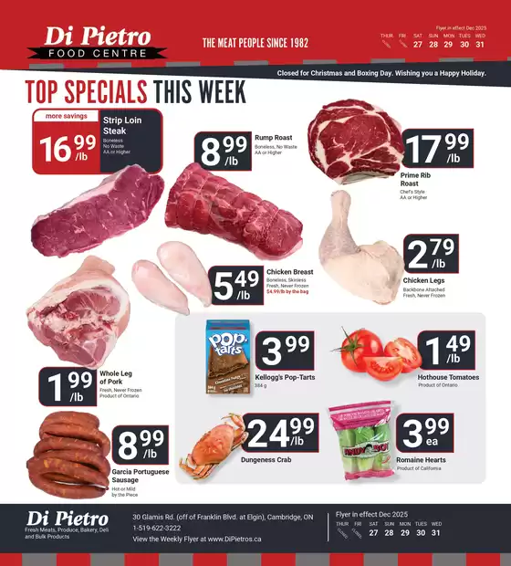 Di Pietro catalogue in Dryden | Top specials this week  | 2025-12-26T00:00:00.000Z - 2025-12-31T00:00:00.000Z