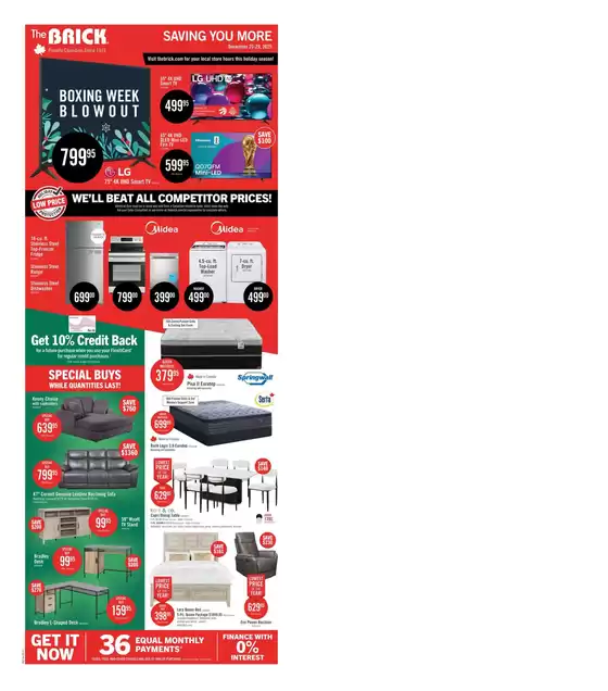 The Brick catalogue | Weekly Flyer | 2025-12-23T00:00:00.000Z - 2025-12-29T00:00:00.000Z