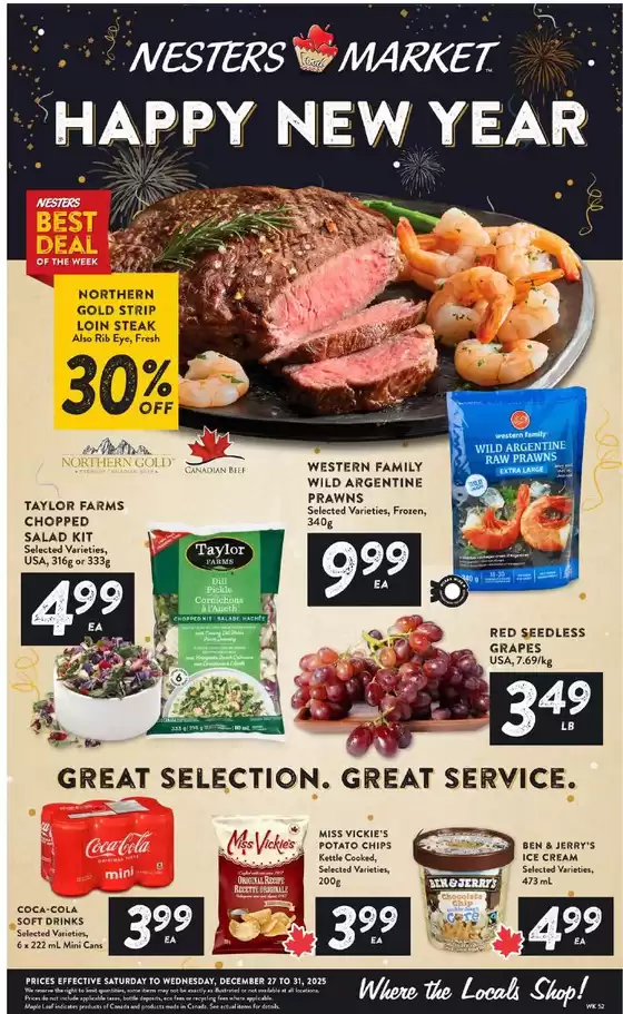 Nesters Market catalogue | Best deals of the week | 2025-12-29T00:00:00.000Z - 2025-12-31T00:00:00.000Z