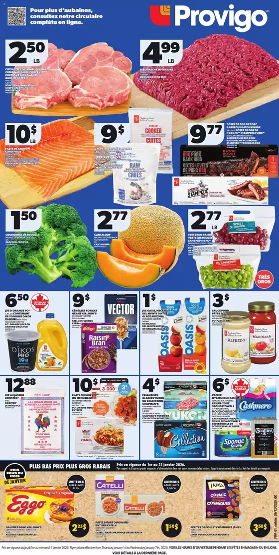 Provigo catalogue in Abbotsford | Top offers for smart savers | 2026-01-01T00:00:00.000Z - 2026-01-07T00:00:00.000Z