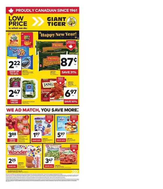 Giant Tiger catalogue in Abbotsford | Great offer for all customers | 2025-12-31T00:00:00.000Z - 2026-01-06T00:00:00.000Z