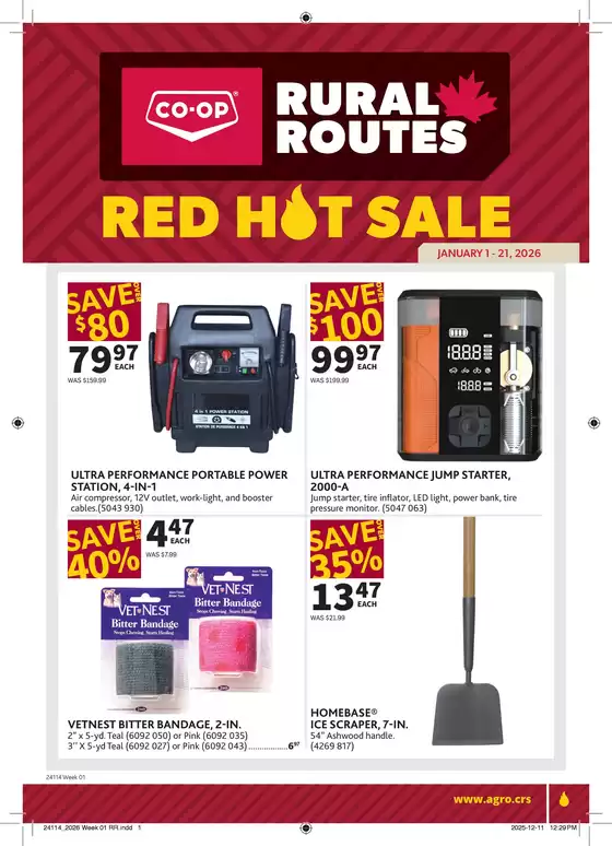 Co-op Agro catalogue | Top deals and discounts | 2026-01-01T00:00:00.000Z - 2026-01-21T00:00:00.000Z