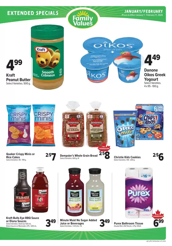Family Foods catalogue in Ottawa | Family Foods monthly flyer | 2026-01-01T00:00:00.000Z - 2026-02-11T00:00:00.000Z