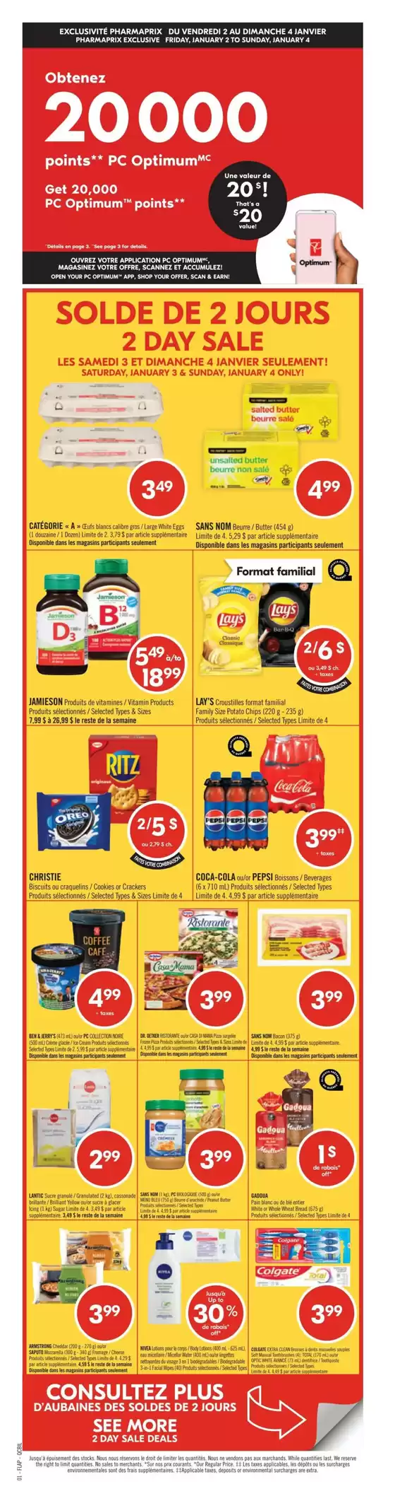 Shoppers Drug Mart catalogue in Quebec | Shoppers Drug Mart Weekly ad | 2026-01-02T00:00:00.000Z - 2026-01-04T00:00:00.000Z