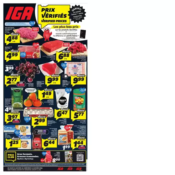 IGA Extra catalogue in Coquitlam | Our best deals for you | 2026-01-08T00:00:00.000Z - 2026-01-14T00:00:00.000Z