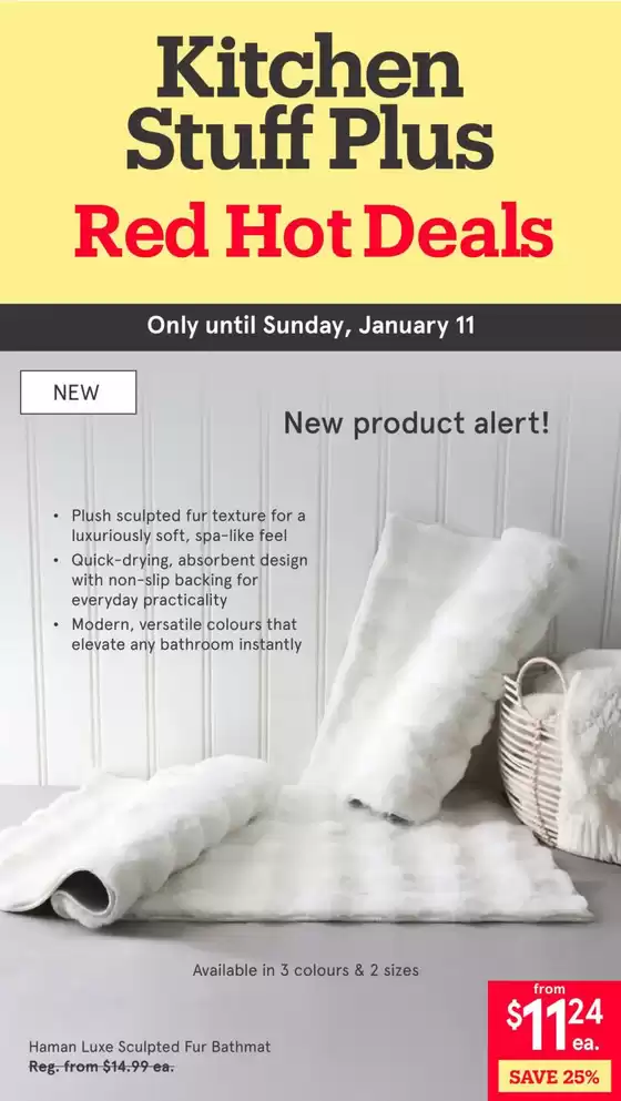 Kitchen Stuff Plus catalogue in Barrie | Kitchen Stuff Plus weeky flyer | 2026-01-05T00:00:00.000Z - 2026-01-11T00:00:00.000Z