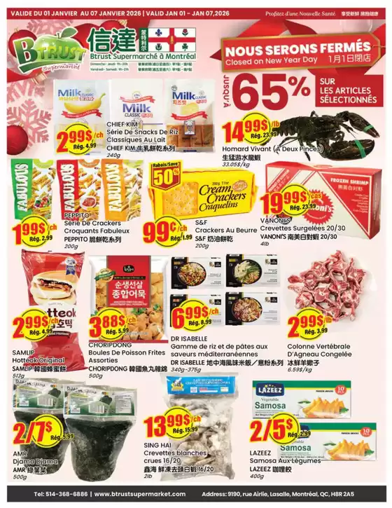 Btrust Supermarket catalogue | Up to 65 %  | 2026-01-06T00:00:00.000Z - 2026-01-08T00:00:00.000Z