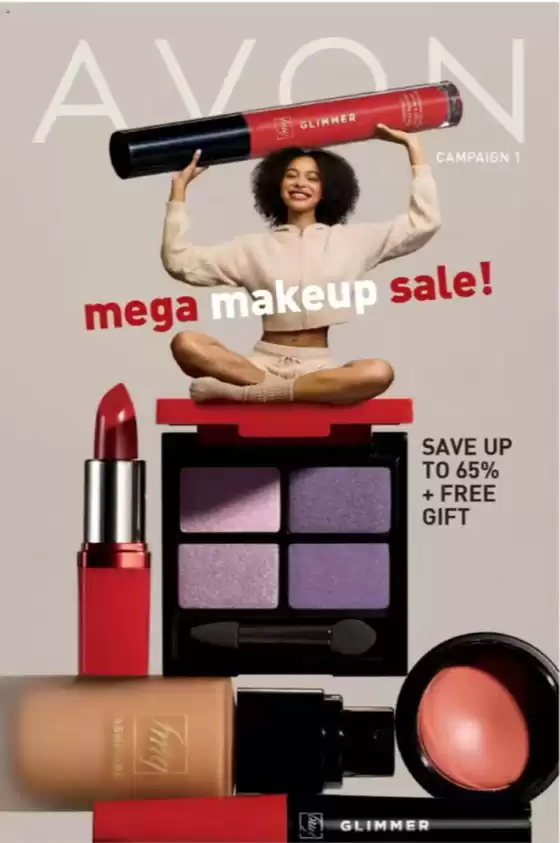 AVON catalogue in Edmonton | Mega makeup sale! | 2026-01-06T00:00:00.000Z - 2026-01-15T00:00:00.000Z
