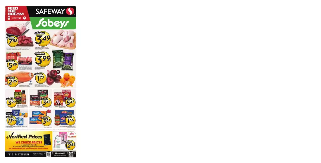 Safeway catalogue in Toronto | Top deals for all customers | 2026-01-08T00:00:00.000Z - 2026-01-14T00:00:00.000Z