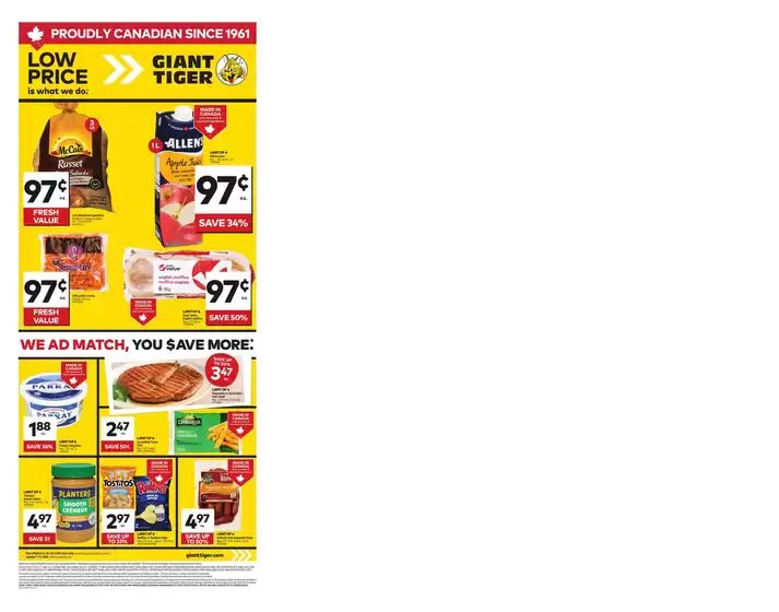 Giant Tiger catalogue in Pont-Landry | Weekly Flyer | 2026-01-07T00:00:00.000Z - 2026-01-13T00:00:00.000Z