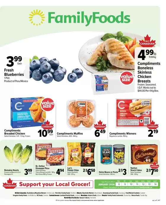 Family Foods catalogue in Airdrie | Save now with our deals | 2026-01-08T00:00:00.000Z - 2026-01-14T00:00:00.000Z