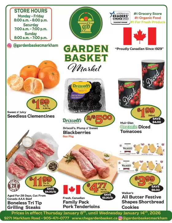 The Garden Basket catalogue in Airdrie | Weekly flyer  | 2026-01-08T00:00:00.000Z - 2026-01-14T00:00:00.000Z